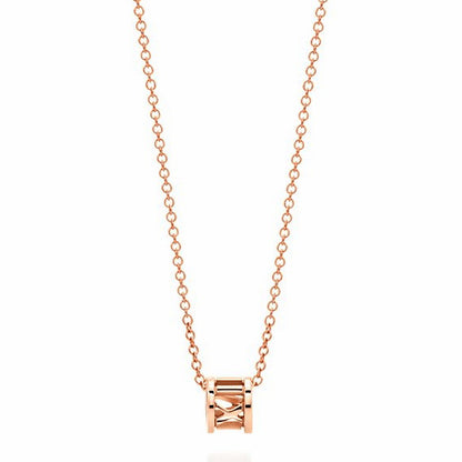 TIF23819298 light gold Roman numeral pendant