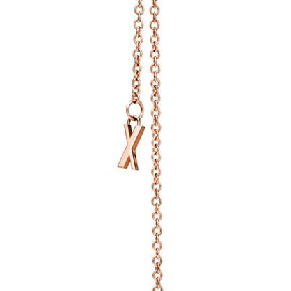 TIF20713350 double buckle sword spine light gold ring pendant
