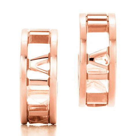 TIF43608268 light gold Roman half circle earrings