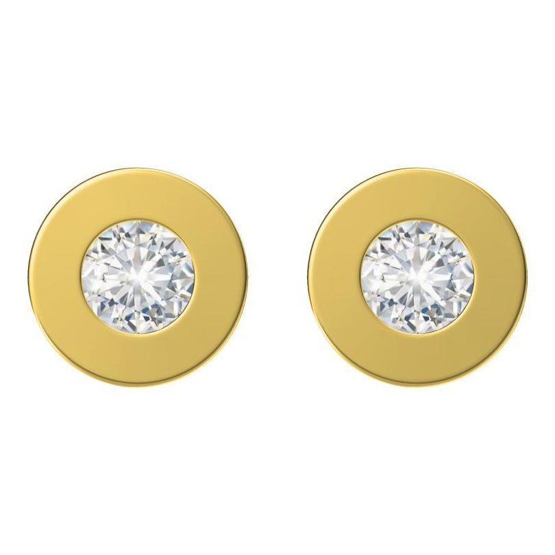 BGL-OR559297圆形耳钉主石0.2ct