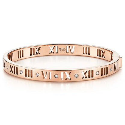 TIF58324034 guest version hollow diamond Roman bracelet