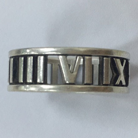 TIF66627627 guest version Roman letter ring