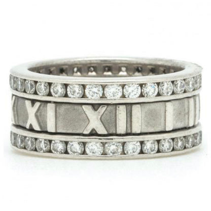 TIF27725999 diamond Roman font ring