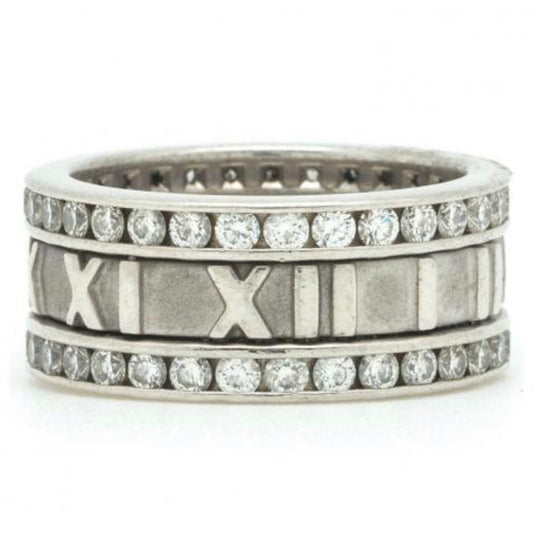 TIF27725999 diamond Roman font ring