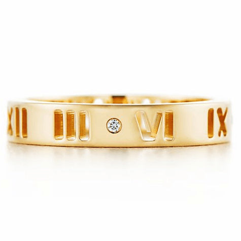 TIF55023707 guest version small cut pit Roman ring