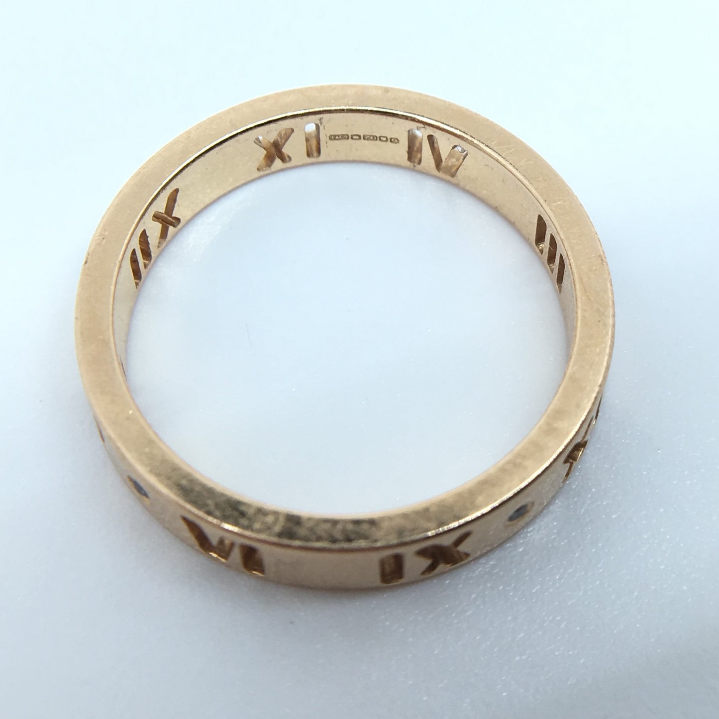 TIF55023707 guest version small cut pit Roman ring