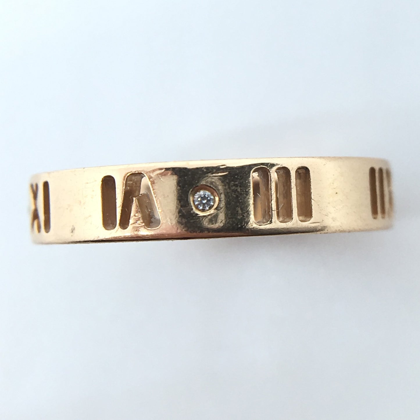TIF55023707 guest version small cut pit Roman ring