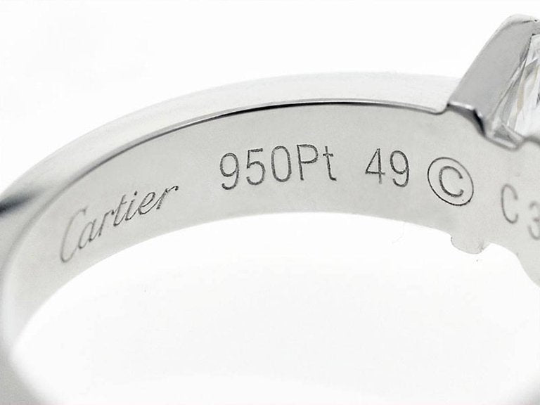 KDY-N4184900四爪光金直臂钻戒指1ct