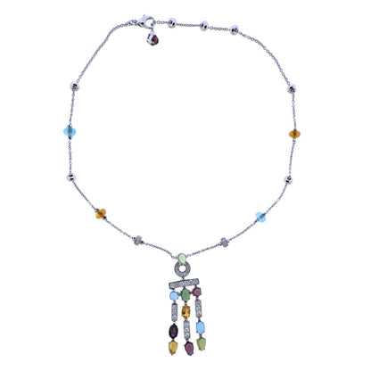 BGL-CL786058 straight colored treasure necklace