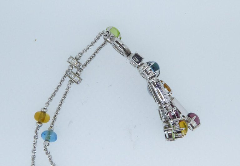 BGL-CL786058 straight colored treasure necklace