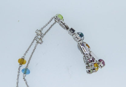 BGL-CL786058 straight colored treasure necklace