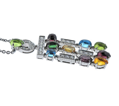 BGL-CL786058 straight colored treasure necklace