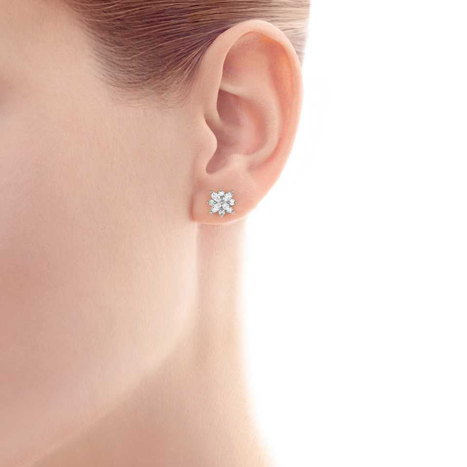 TIF97027149 snowflake marquise diamond earrings
