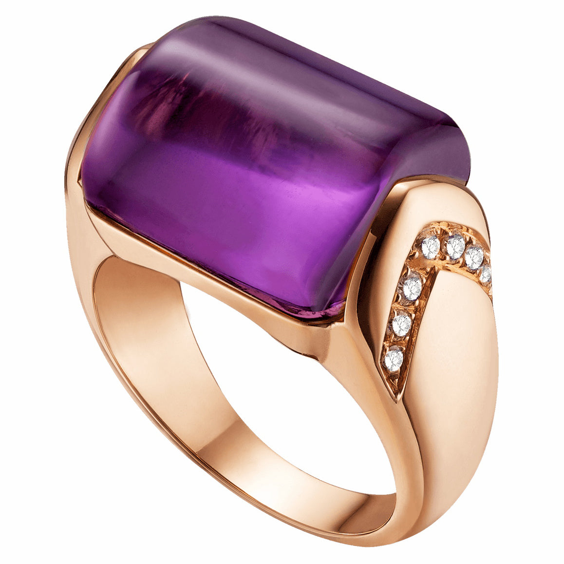 BGL-AN856957 peach tip candy ring