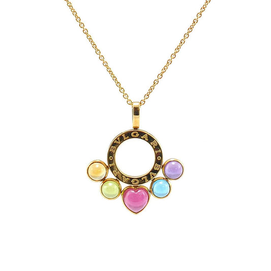BGL-CL371837 ring movable heart pendant