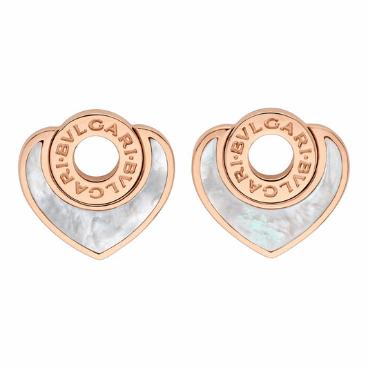 BGL-352645-OR857757 Peach heart-shaped agate earrings
