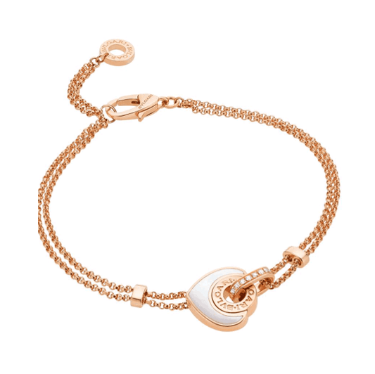 BGL-BR857948 peach heart-shaped bracelet