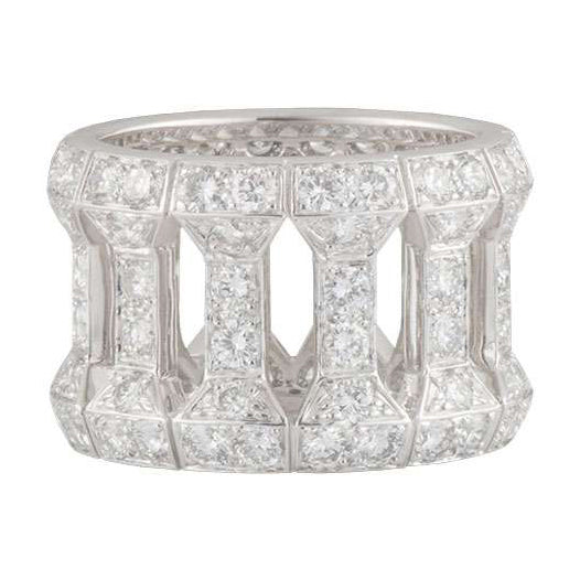 KDY-D3411196 letter I straight wide ring