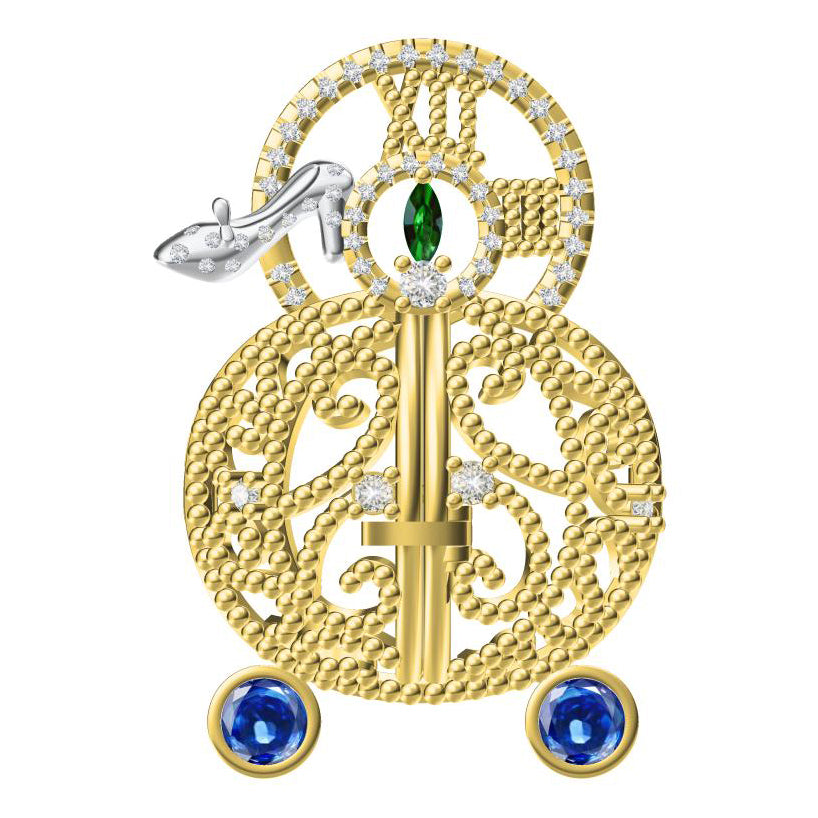 TIF12244517 bead pendant