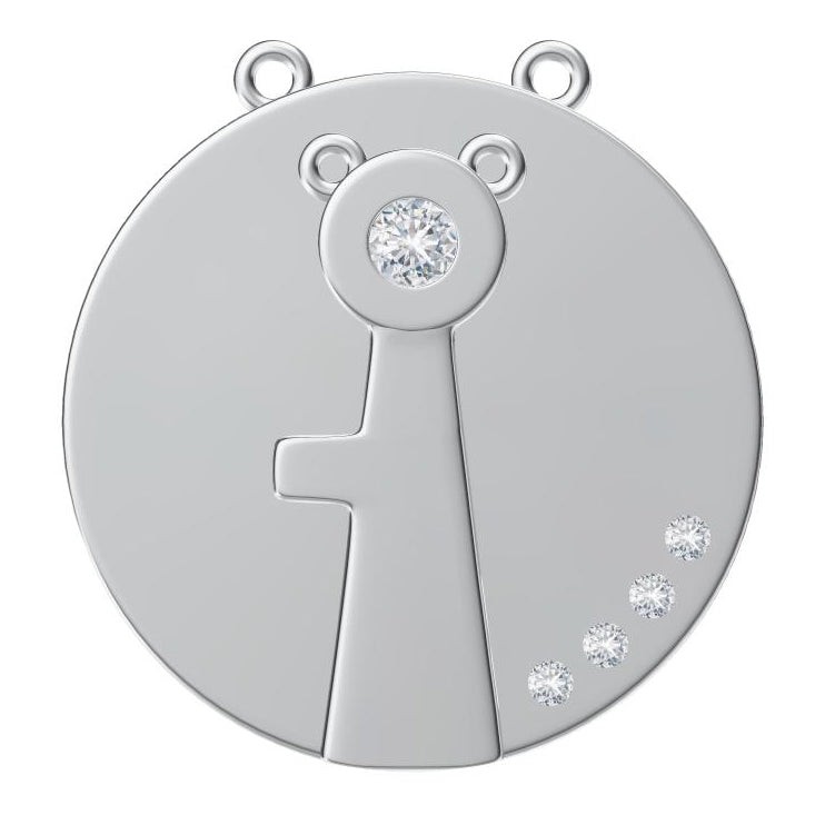TIF25386296 disc diamond pendant