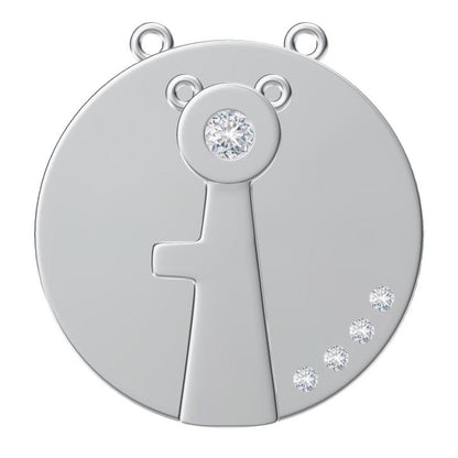 TIF25386296 disc diamond pendant