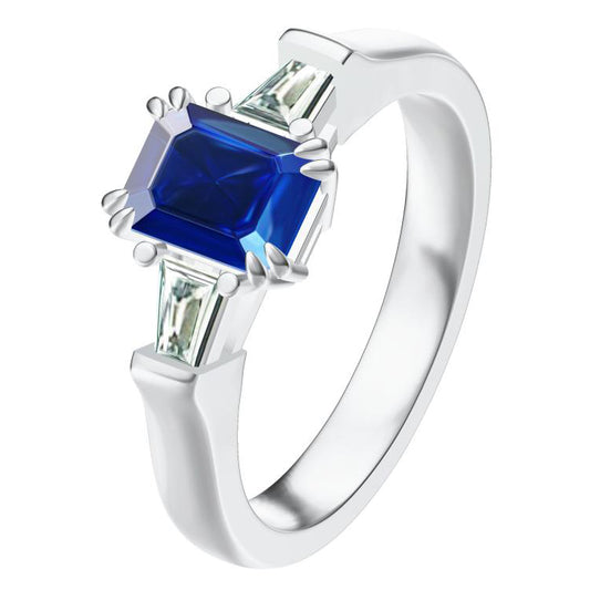 BGL-AN286975 ring, double claws, colorful treasure