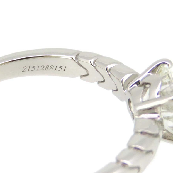 BGL-AN856852蛇纹光金臂交叉四爪钻戒1ct13#