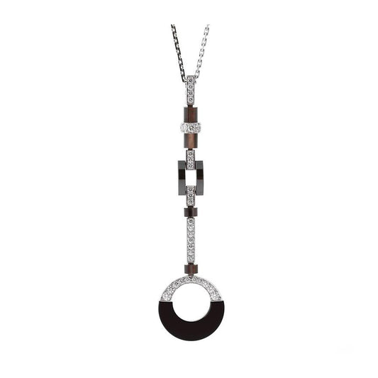 KDY-Q1805122 round long pendant
