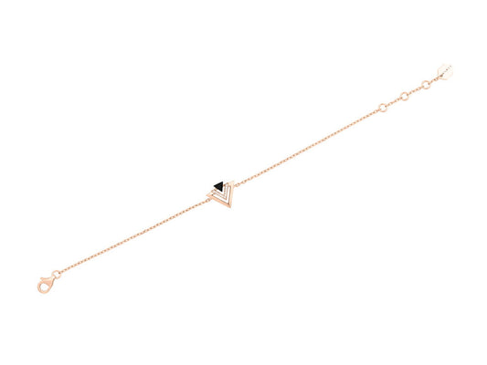 AVAN-B5, triangle agate bracelet