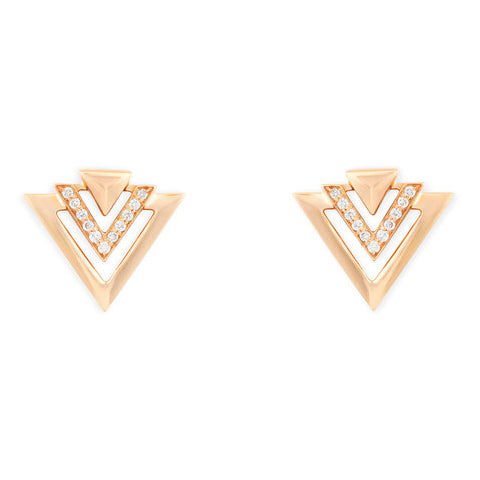 MR-AVAN-E4 triangle earrings