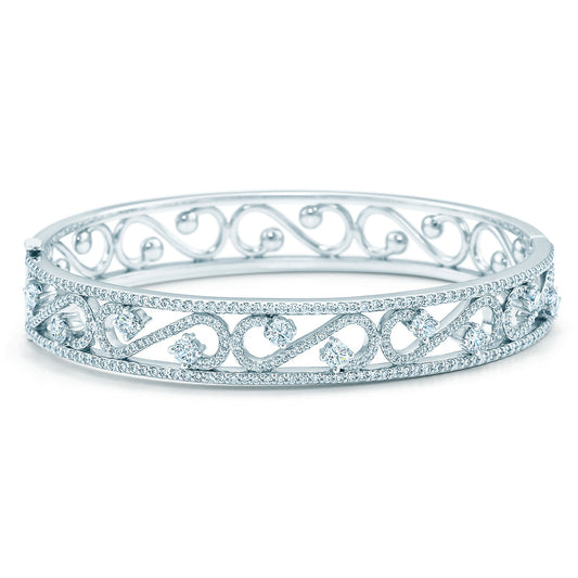 TIF88778847 full diamond S hollow bracelet