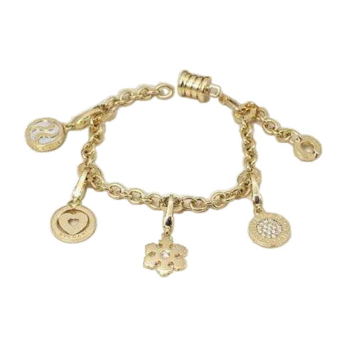 BGL-BR676379 round small charm bracelet