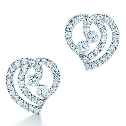 TIF11637817 diamond-shaped peach-shaped earrings