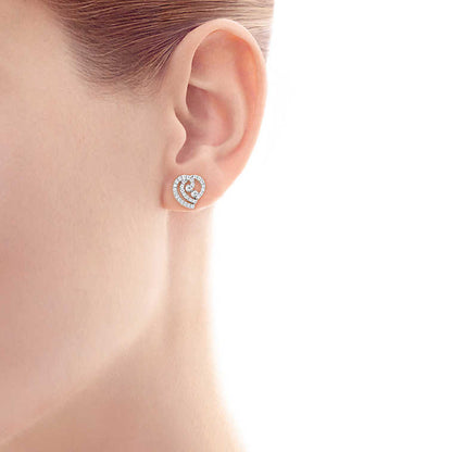 TIF11637817 diamond-shaped peach-shaped earrings