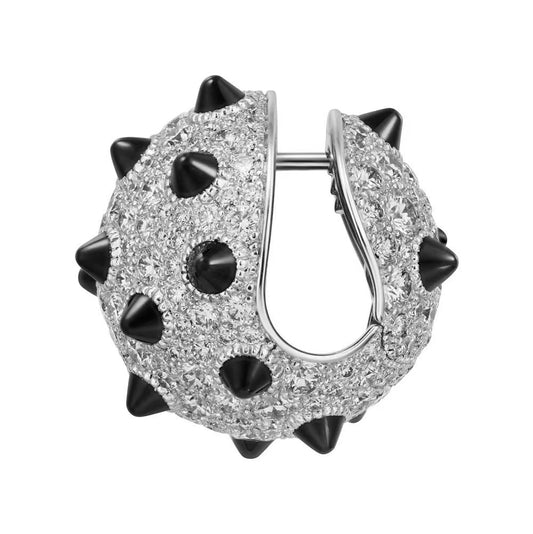 KDY-N8515229 hedgehog leopard print mine ear clip
