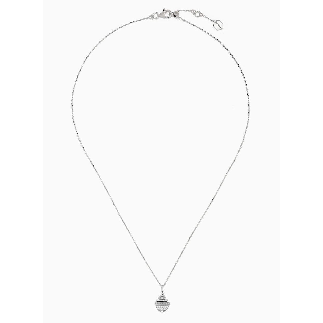 MR-CLEO-N24金字塔吊坠满钻中号26MM