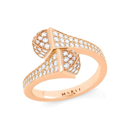 MR-CLEO-R48 full diamond cone ring
