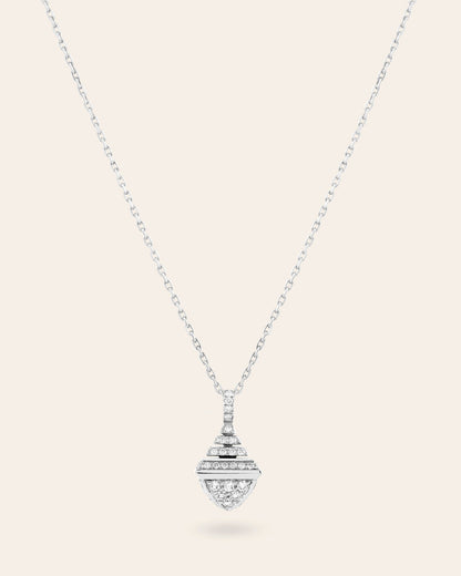 MR-CLEO-N32 pyramid pendant pointed cone