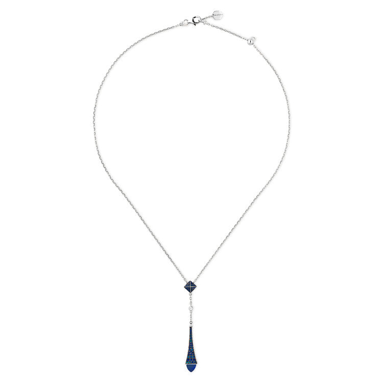 MR-CLEO-N10 cone chain pendant necklace
