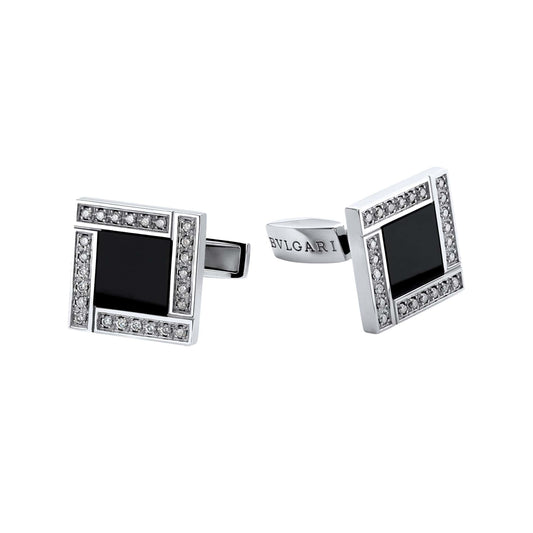 BGL-344423-GM854655 square diamond cufflinks
