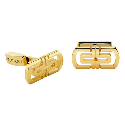 BGL-345122-GM855161 light gold Chinese character cufflinks