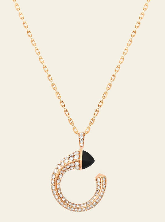MR-CLEO-N34 snake-shaped cone pendant