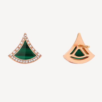 BGL-359018 fan-shaped earrings skirt earrings