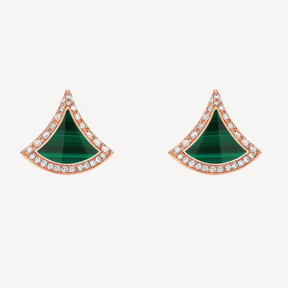 BGL-359018 fan-shaped earrings skirt earrings