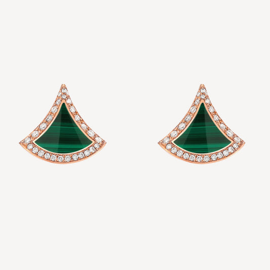 BGL-359018 fan-shaped earrings skirt earrings
