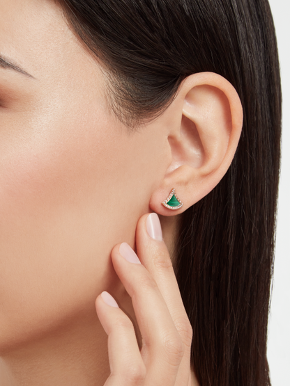 BGL-359018 fan-shaped earrings skirt earrings