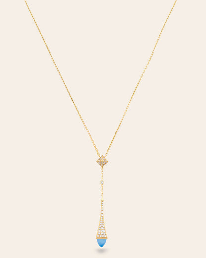 MR-CLEO-N50 Cone Tie Chain Pendant