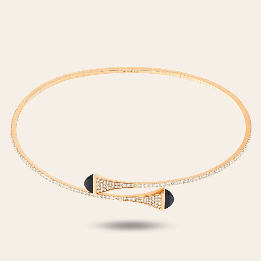 MR-CLEO-N14, pyramid necklace
