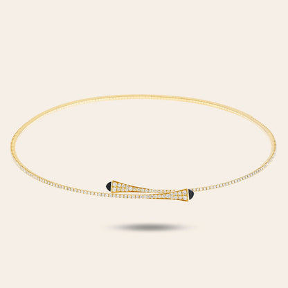 MR-CLEO-N1, pointed agate necklace