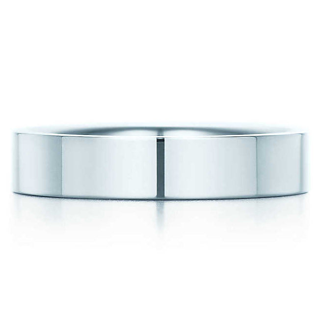 TIF10020066 light gold straight ring